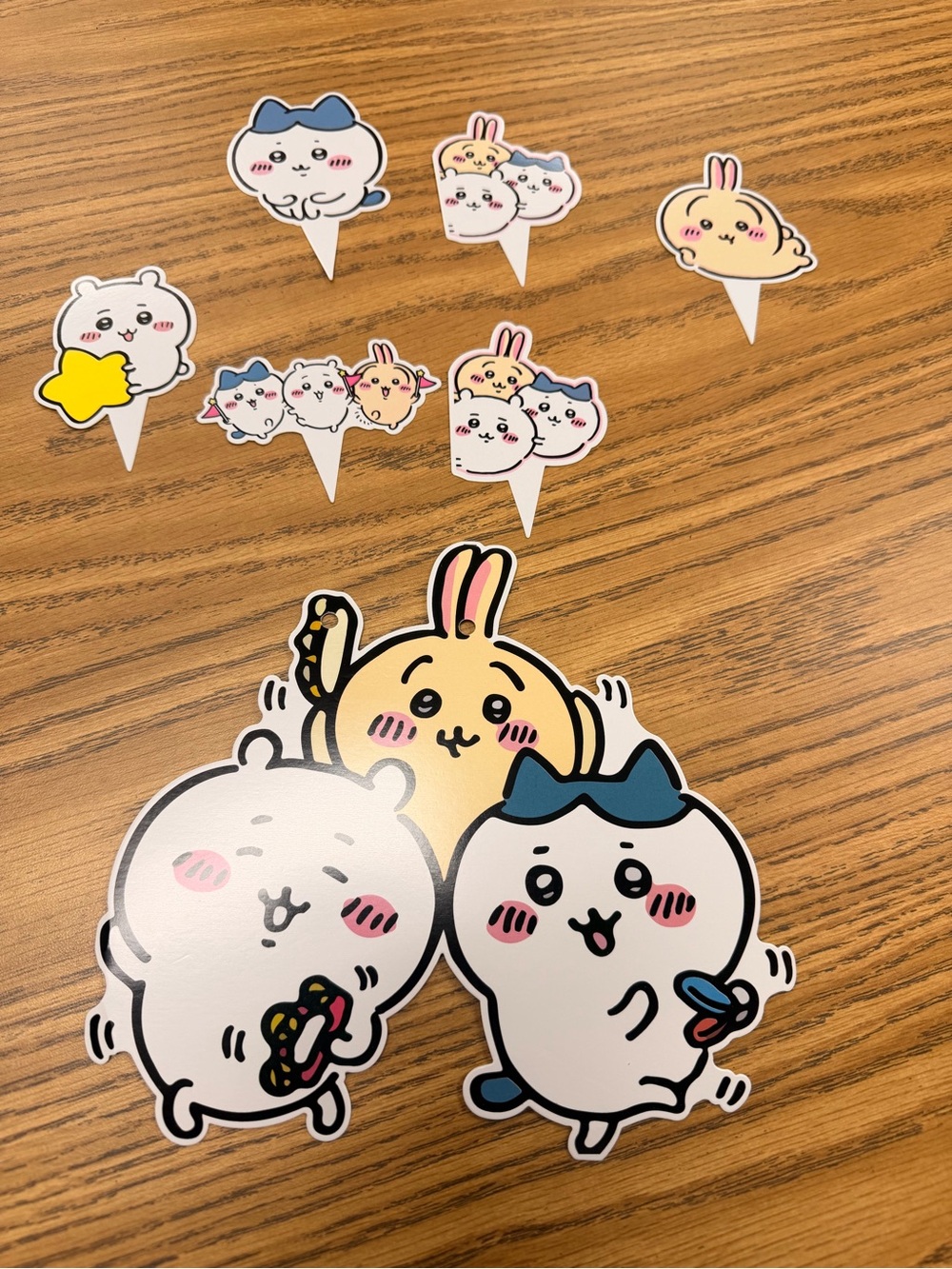 Chikawa Cupcake Toppers